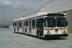 Long Beach Transit New Flyer articulated bus with SUTRAK AC238