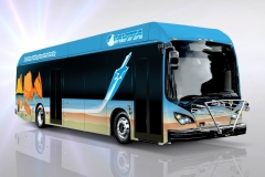 Antelope Valley Transit Assn 40 foot electric BYD